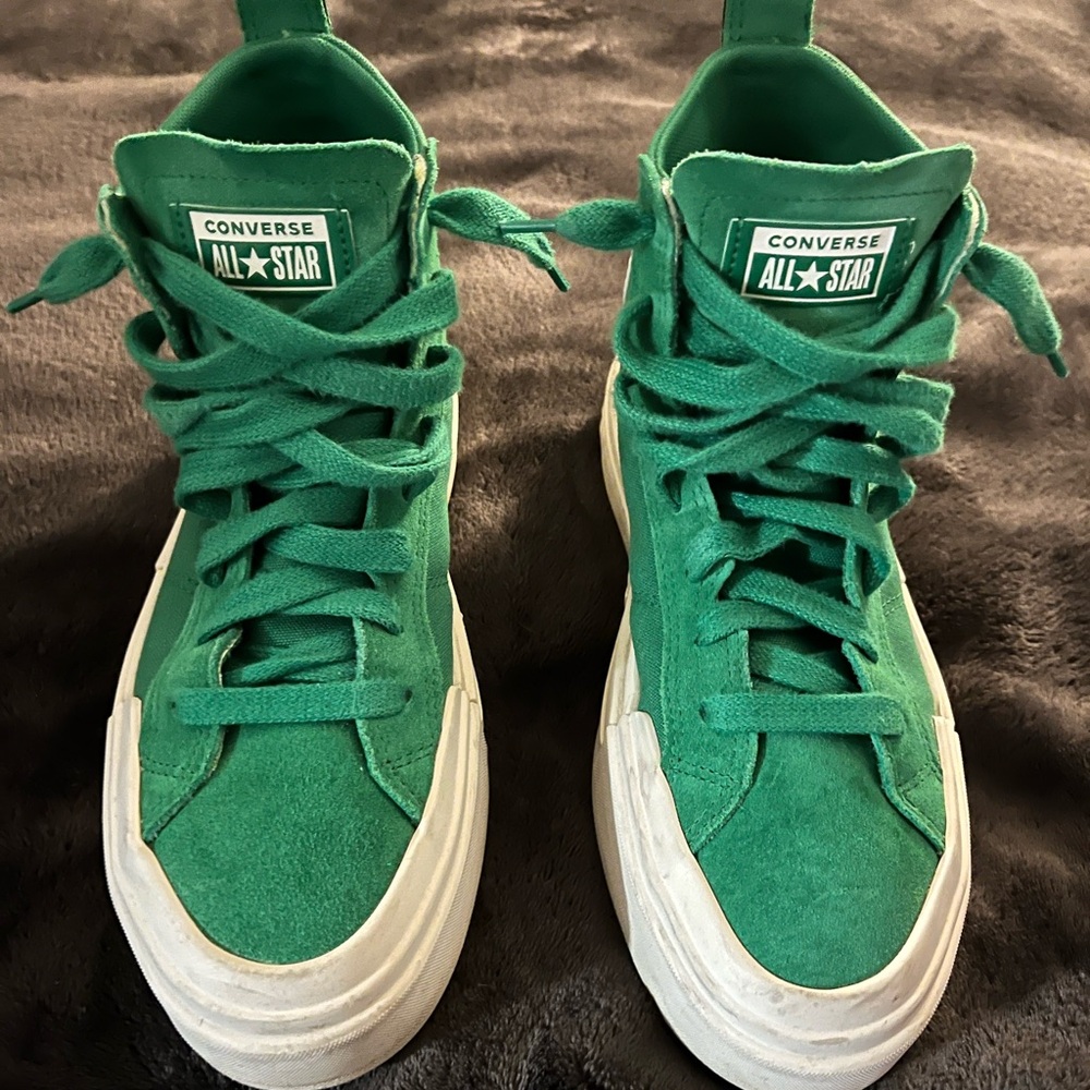 Converse Women’s Green All Star High-Top Sneakers